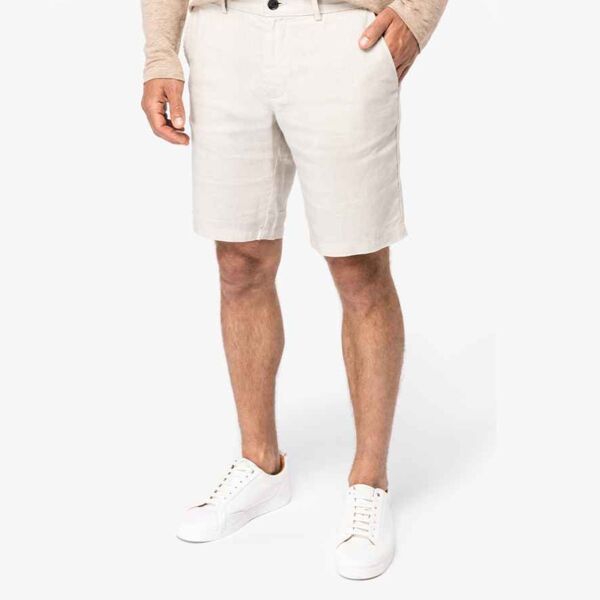 Spasso Linen Bermuda Shorts Thumbnail